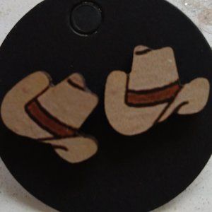Cowboy Hat Earrings
